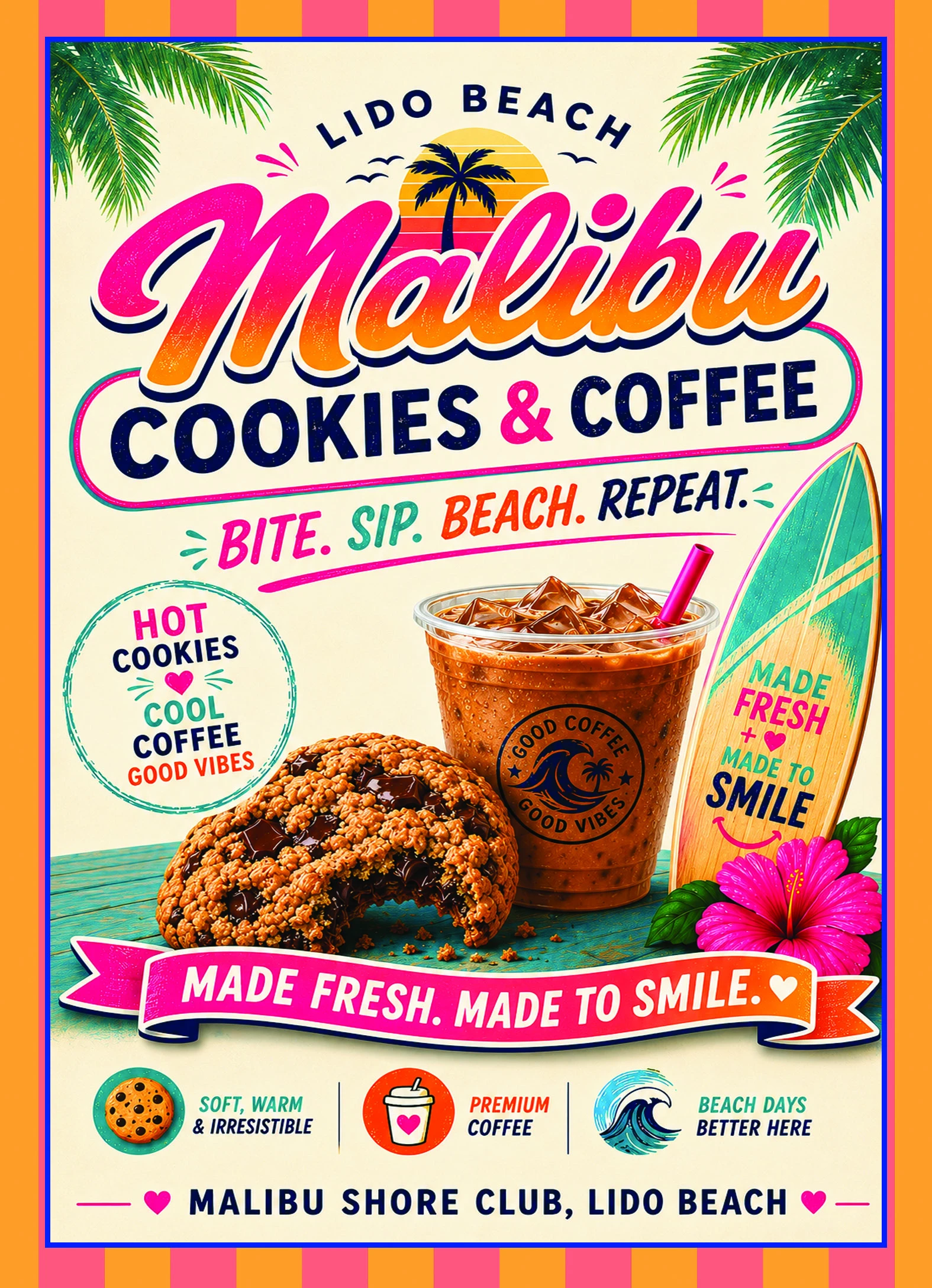 Malibu Cookies & Coffee at Malibu Shore Club Malibu Cookies & Coffee at Malibu Shore Club